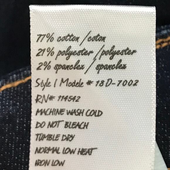 Blank NYC The Juke Box High Rise Ankle Skinny Jean Dark Wash Size 24 - Picture 9 of 10